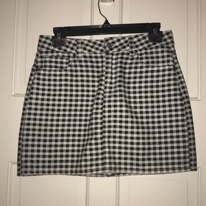 size 26 jean denim skirt from pacsun